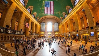 Walking Tour of Grand Central Terminal — New York City 【4K】🇺🇸 [upl. by Rawdin286]