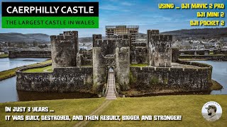 Caerphilly Castle  The Largest in Wales 2nd in Britain [upl. by Domash]