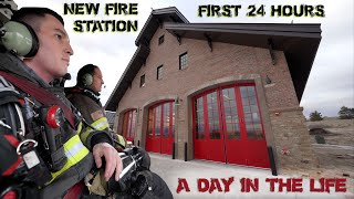 First 24 Hours in a New Fire Station  A Day in the Life [upl. by Siednarb]