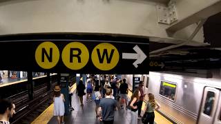 ⁴ᴷ The Busiest NYC Subway Station Times Square–42nd StreetPort Authority Bus Terminal [upl. by Elmira498]